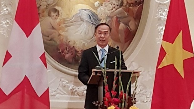 L’ambassadeur vietnamien en Suisse, Pham Hai Bang. Photo : VNA.