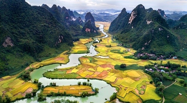 La beauté de la province de Cao Bang (au Nord du Vietnam).