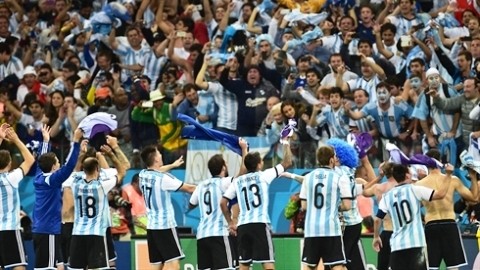 L'Argentine jouera la finale du Mondial-2014, dimanche 13 juillet contre l'Allemagne. Photo : CVN.