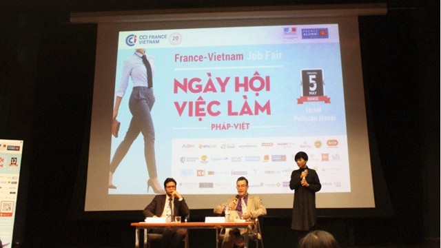 Forum Emploi franco-vietnamien 2018. Photo : Duc Quy/VOV5