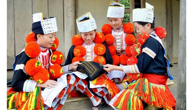 Les Dao rouges sont une communauté ethnique de la province septentrionale de Lào Cai. Photo : baotuyenquang.com.vn