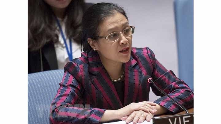 L’ambassadrice Nguyên Phuong Nga, représentante permanente du Vietnam auprès de l'ONU. Photo : VNA