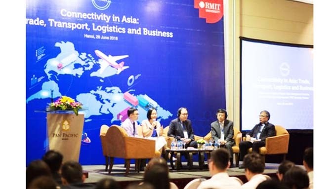 RMIT Vietnam : forum sur les défis qui se posent pour la logistique vietnamienne. Photo : http://giaoducthoidai.vn