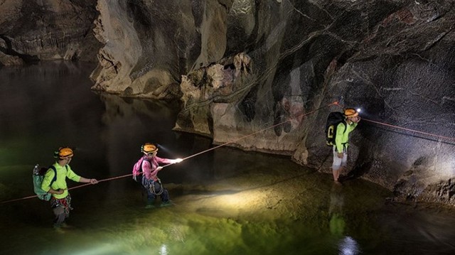 La grotte de Son Doong (au Centre du Vietnam). Photo : baomoi.com