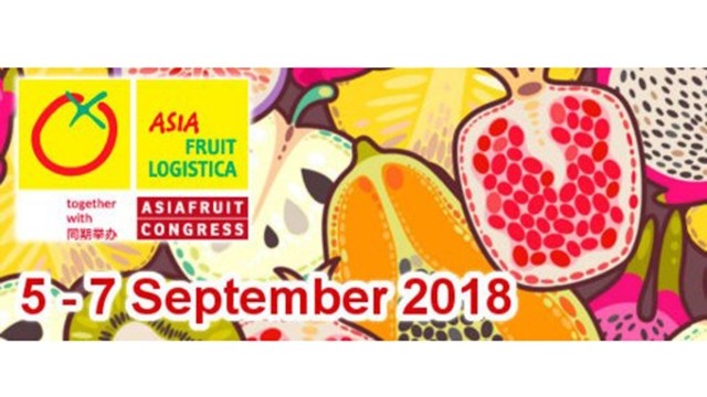 L’Asia Fruit Logistica est le plus grand salon de produits frais en Asie. Photo : VNA