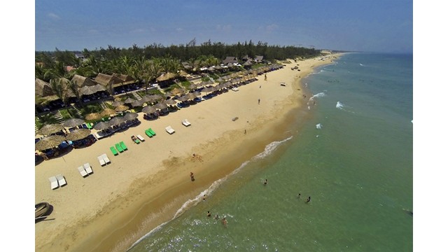 An Bàng figure dans la liste des plus belles plages de la planète. Photo : http://danviet.vn