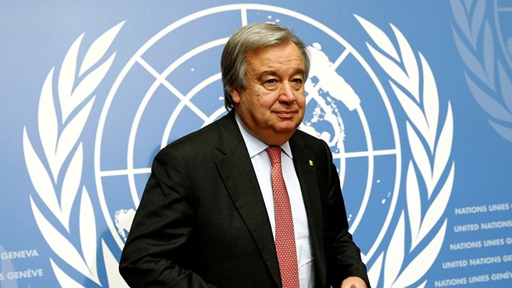 Le secrétaire général des Nations Unies, Antonio Guterres. Photo : Sputnik