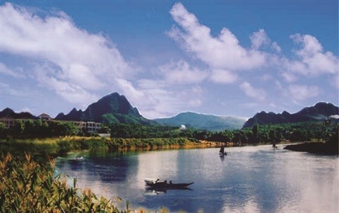 Le mont Hông Linh dans la province de Hà Tinh (Centre). Photo: CVN.