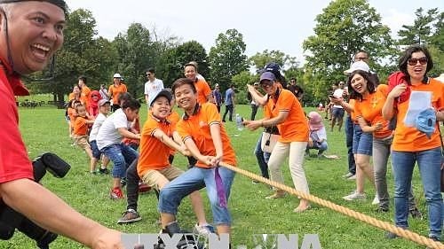 Le festival de l’ASEAN au Canada a eu lieu le 18 août au parc Vincent Massey à Ottawa. Photo: VNA.