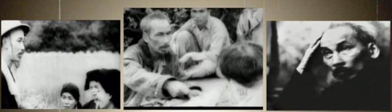 Image dans le film documentaire "Hô Chi Minh - chant de la libération". Photo: http://toquoc.vn/