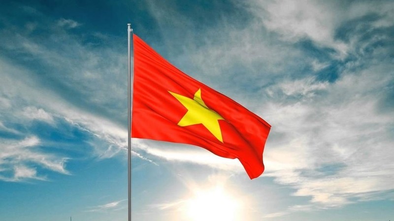 Le drapeau du Vietnam. Photo : NDEL