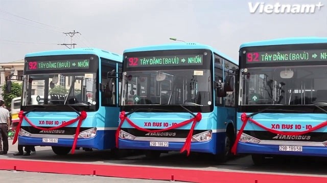 Hanoi : Modernisation des trois lignes de bus