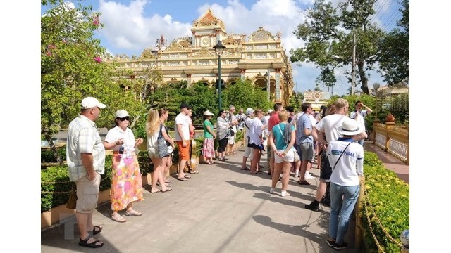 Les visiteurs étrangers au Vietnam. Photo d'illustration: VNA