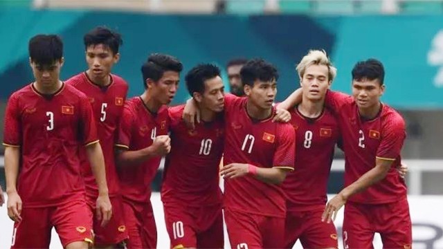 L’équipe vietnamienne. Photo : VTCnews.