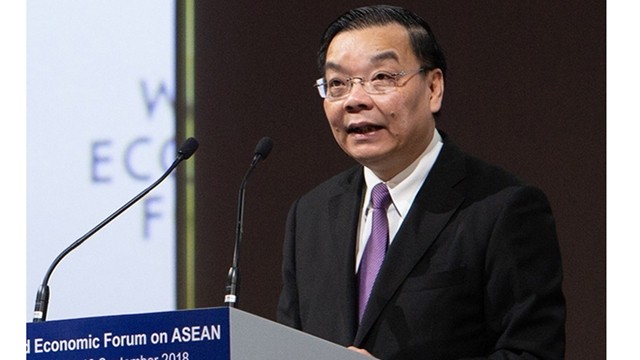 Le ministre vietnamien des Sciences et de la Technologie, Chu Ngọc Anh. Photo : NDEL.