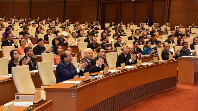 La 6e session de l'AN s'est ouverte le 22 octobre à Hanoi. Photo : NDEL