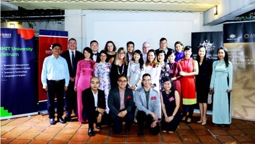 Lors de la cérémonie de lancement du dialogue de jeunes leaders Australie-Vietnam 2019 à Ho Chi Minh-Ville. Photo : giaoducthoidai.vn