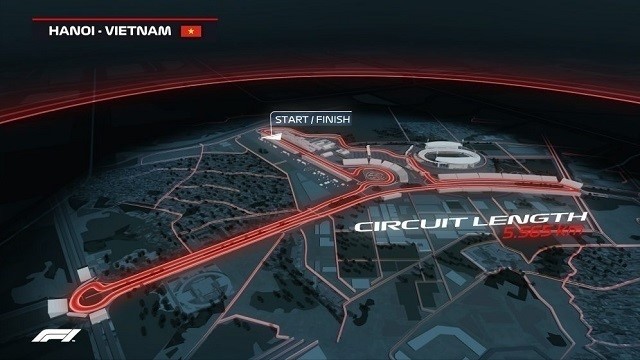 Le Vietnam aura bien son Grand Prix de Formule 1 en avril 2020. Photo : F1.