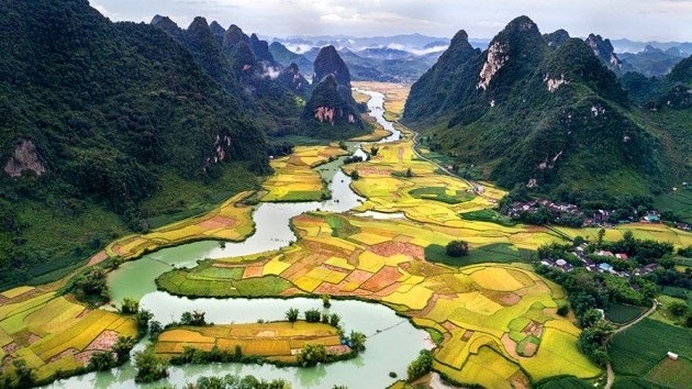 Un coin de la province de Cao Bang. Photo: baodautu.vn