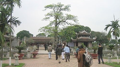 Le temple de la littérature Mao Diên. Photo : VNA. 