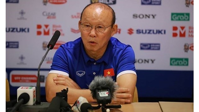 L'entraîneur principal Park Hang-seo. Photo : VNA