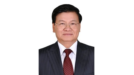  Le Premier ministre laotien Thongloun Sisoulith.