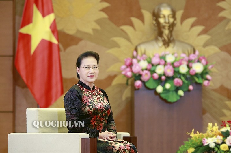La Présidente de l’AN du Vietnam, Nguyên Thi Kim Ngân. Photo : Quochoi.vn