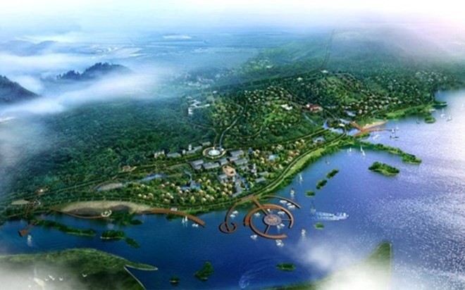 La zone économique de Vân Dôn. Photo : quangninh.gov.vn.