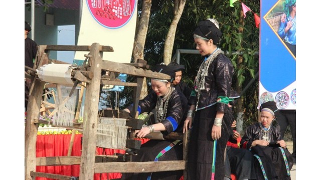 La Fête culturelle de l’ethnie Nùng à Hà Giang 2019. Photo : Journal Tô Quôc.