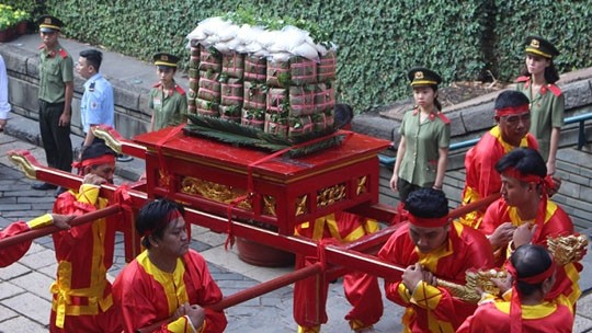 La fête des Rois Hùng. Photo : VNA.