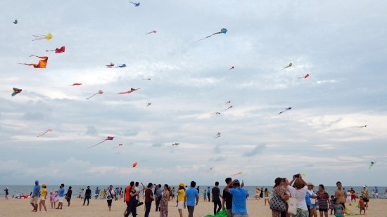Un festival de cerf-volant sur la plage de Phan Thiêt