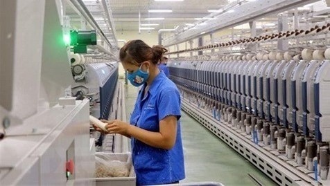 L'usine de fibres Hoa Xa dans la province de Nam Dinh. Photo : VNA.
