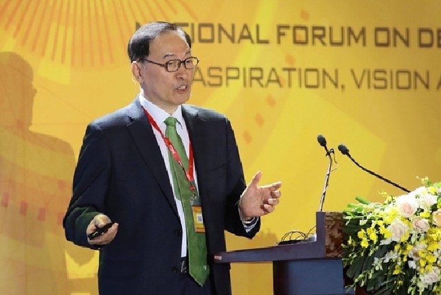 Professeur Yongrak Choi, ancien membre du Conseil consultatif du Président sud-coréen. Photo : Baodautu.