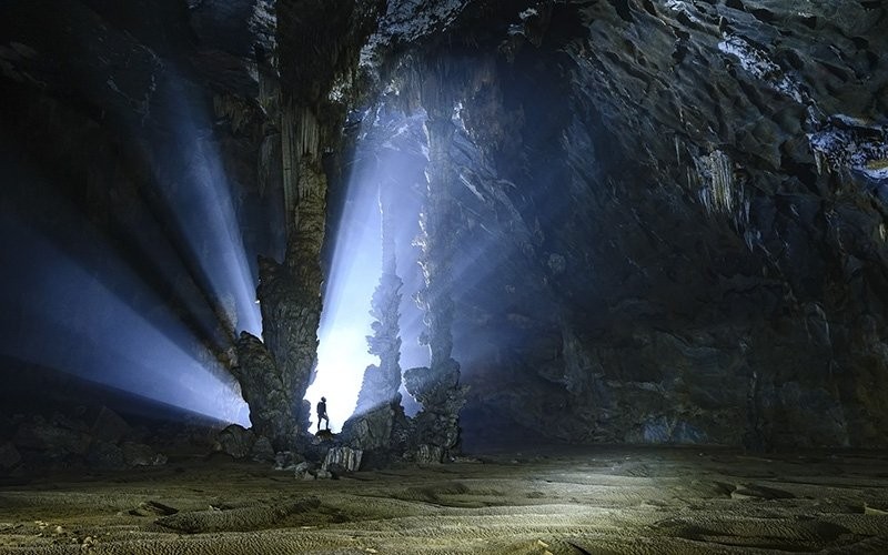 La grotte Tiên grandiose. Photo : NDEL.