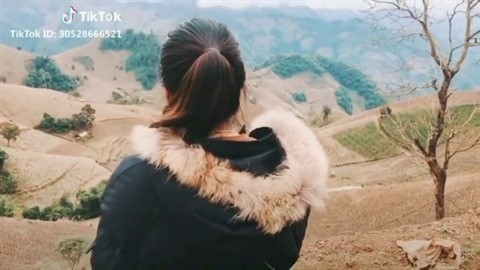 La VCTC promeut le tourisme du Vietnam sur TikTok. Photo : TikTok/CVN.