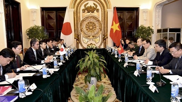 Vue générale du 7e Dialogue de partenariat stratégique Vietnam-Japon, le 3 juin à Hanoi. Photo : TGVN.