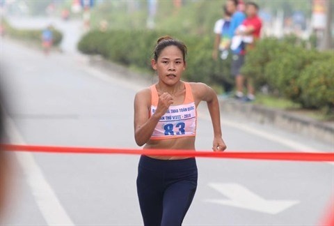 L’athlète vietnamienne Nguyên Thi Thanh Phu. Photo : VNA.