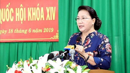  La Présidente de l’Assemblée nationale Nguyên Thi Kim Ngân. Photo : VNA.