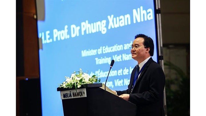 Le ministre de l'Éducation et de la Formation Phung Xuân Nha. Photo : giaoduc.net.vn