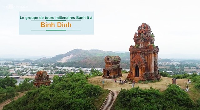 Le groupe de tours millénaires Banh It à Binh Dinh