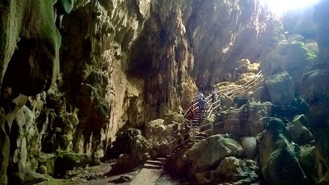 La grotte de Phuong Hoàng à Thai Nguyên. Photo : NDEL.