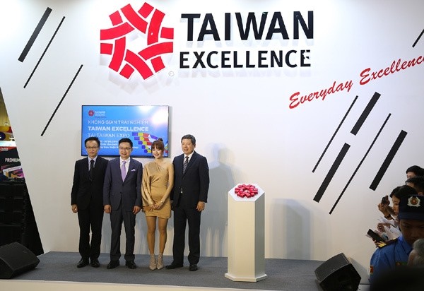 Espace d'expérience "Taiwan Excellence" lors de la Taiwan Expo 2019. Photo: Vietnamnet.