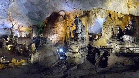 Des cavernes et grottes de Phong Nha (Top 5 des plus belles cavernes), province de Quang Binh (Centre). Photo: Thanh Hà/VNA