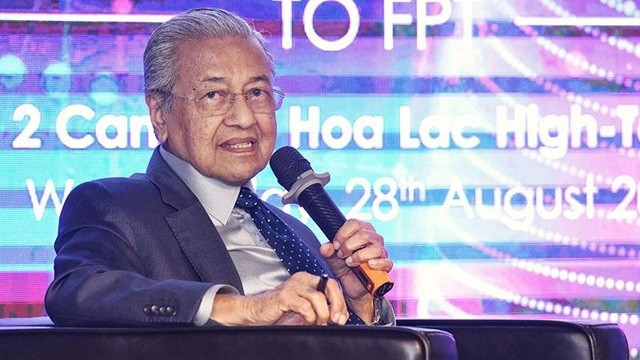 Le Premier ministre malaysien Mahathir Mohamad. Photo : baodautu.vn
