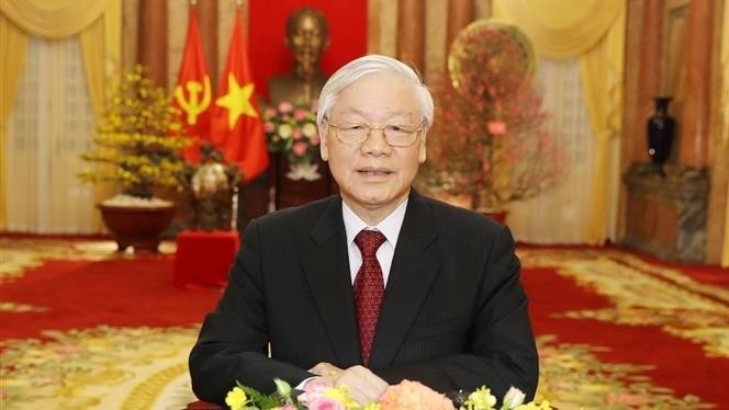 Le SG du PCV et Président vietnamien Nguyên Phu Trong. Photo : VNA.