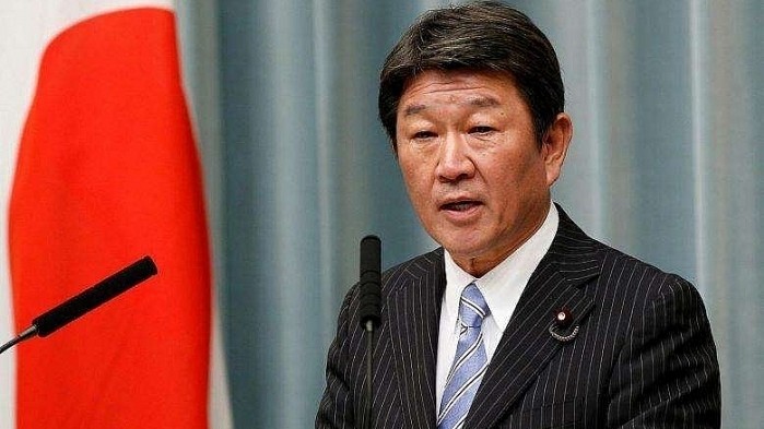 Le nouveau ministre japonais des Affaires étrangères, Motegi Toshimitsu. Photo: StraitTimes.