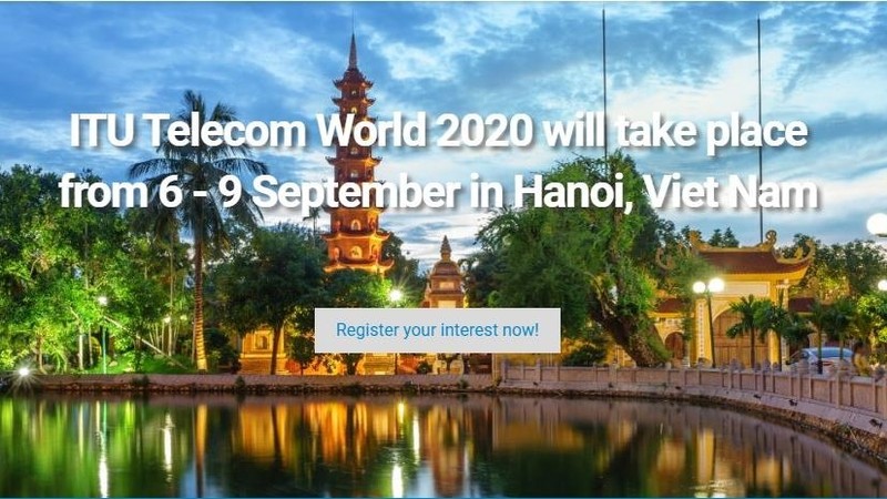L'annonce sur l'ITU Telecom World 2020 au Vietnam sur le site www.itu.int.