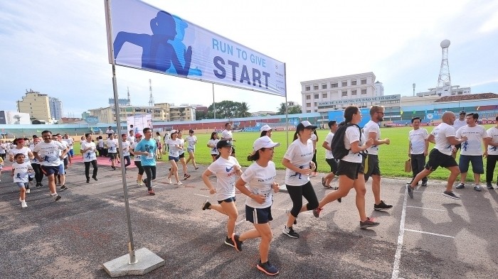 Run to Give 2018 à Nha Trang, province vietnamienne de Khanh Hoa (au Centre). Photo : baokhanhhoa.