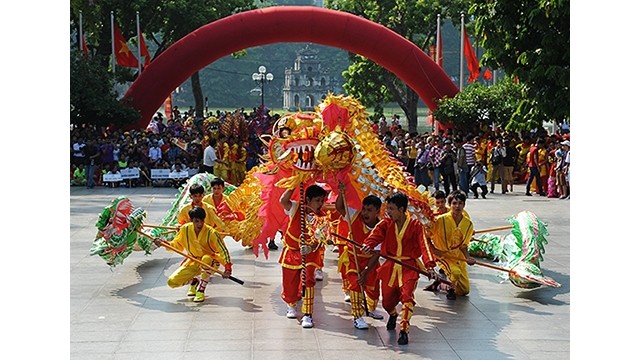 Le Festival de danse du dragon 2014. Photo : NDEL.