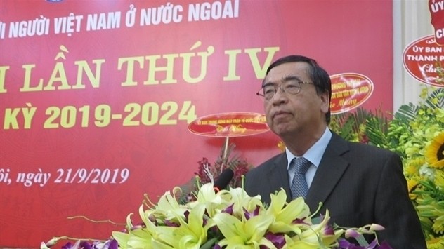 Le président de l’Association de liaison avec les Vietnamiens résidant à l’étranger Nguyên Phu Binh. Photo : NCDT.